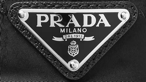 prada milano sign|authentic prada branding.